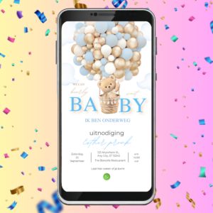 Uitnodiging Baby Shower 01