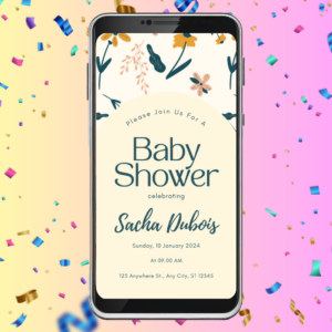 Uitnodiging Baby Shower 14