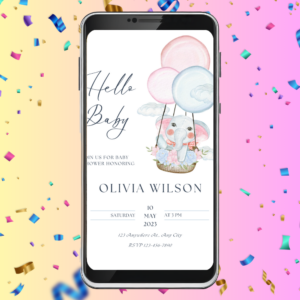 Uitnodiging Baby Shower 15