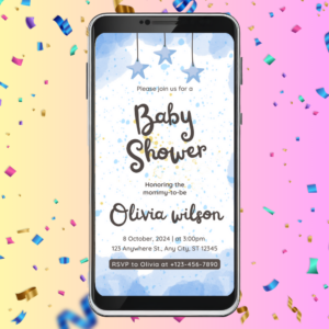 Uitnodiging Baby Shower 16