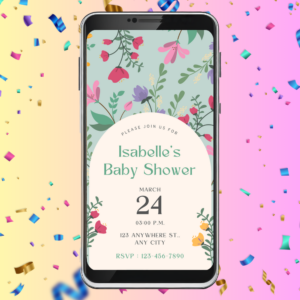 Uitnodiging Baby Shower 17