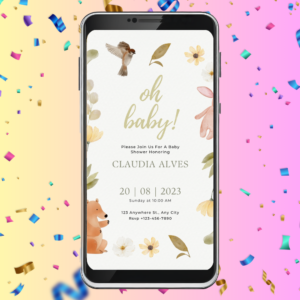 Uitnodiging Baby Shower 18