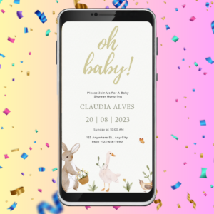 Uitnodiging Baby Shower 19