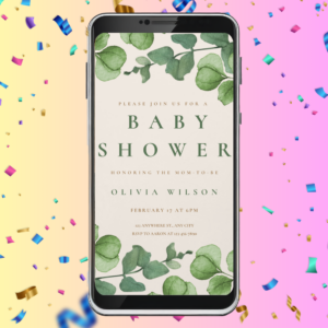 Uitnodiging Baby Shower 20