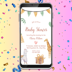 Uitnodiging Baby Shower 21