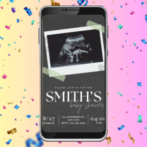 Uitnodiging Baby Shower 22