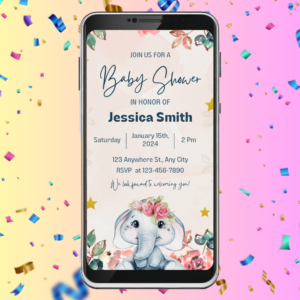 Uitnodiging Baby Shower 23