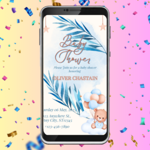 Uitnodiging Baby Shower 30