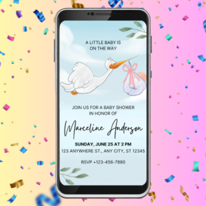 Uitnodiging Baby Shower