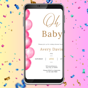 Uitnodiging Baby Shower 33