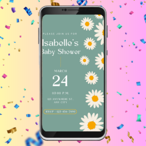 Uitnodiging Baby Shower 35