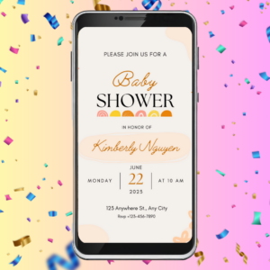 Uitnodiging Baby Shower 07