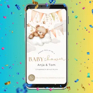 Uitnodiging Baby Shower 38